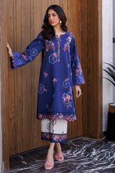 2-PC Printed Lawn Shirt with Trouser CPM-4-049